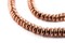 The Bead Chest Copper Rondelle Beads 5mm, Full Strand of Quality Metal Spacers for DIY Jewelry Design